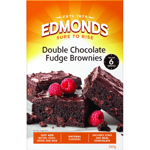 Edmonds Double Chocolate Fudge Brownies Mix