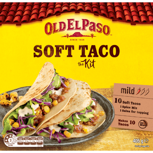 Old El Paso Mild Soft Taco Kit
