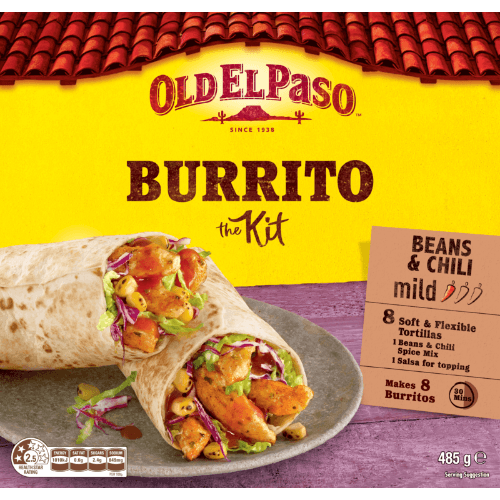 Old El Paso Mild Burrito Kit