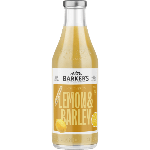 Barker's Lemon & Barley Fruit Syrup