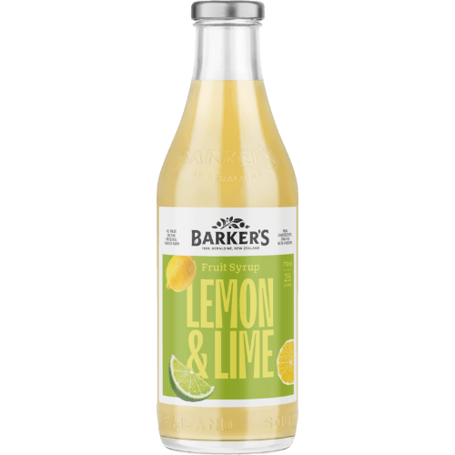 Barker's Lemon & Lime Fruit Syrup