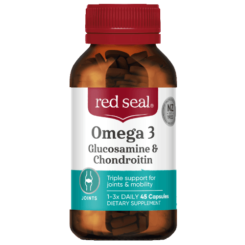 Red Seal Omega 3 Glucosamine & Chondroitin Capsules