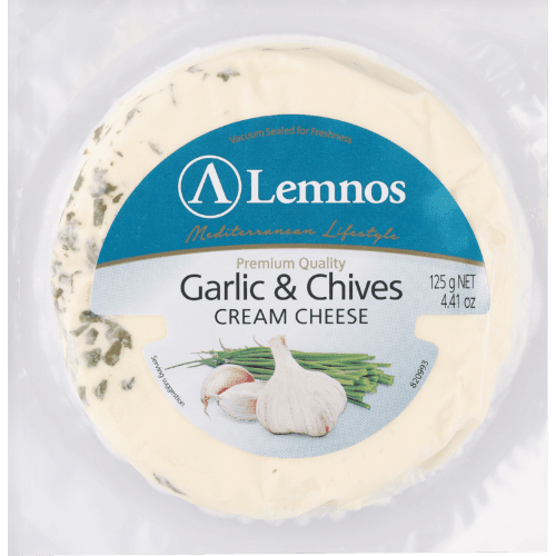 Lemnos Garlic & Chives Cream Cheese