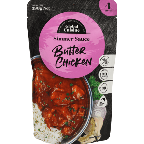 Global Cuisine Butter Chicken Simmer Sauce