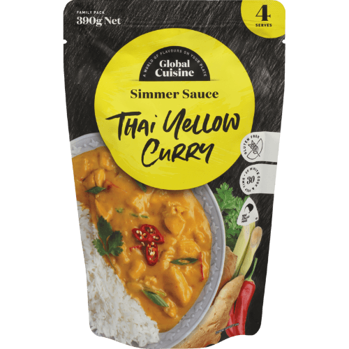 Global Cuisine Thai Yellow Curry Simmer Sauce