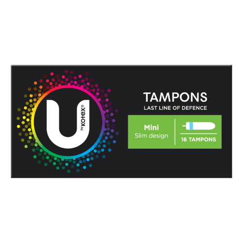 U By Kotex Mini Slim Tampons