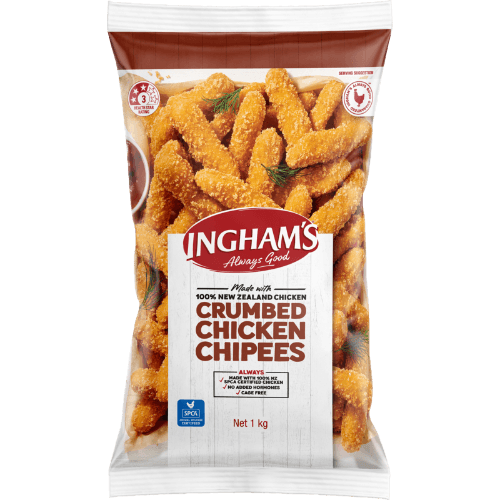 Ingham's Crumbed Chicken Chipees