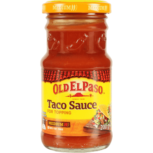 Old El Paso Medium Taco Sauce For Topping