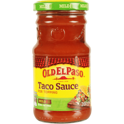 Old El Paso Mild Taco Sauce For Topping