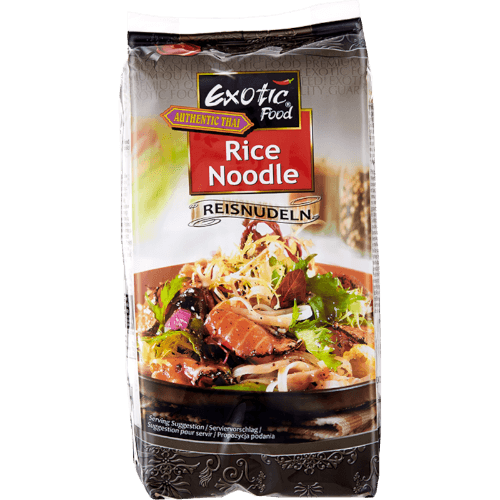 Exotic Food Authentic Thai Rice Noodle