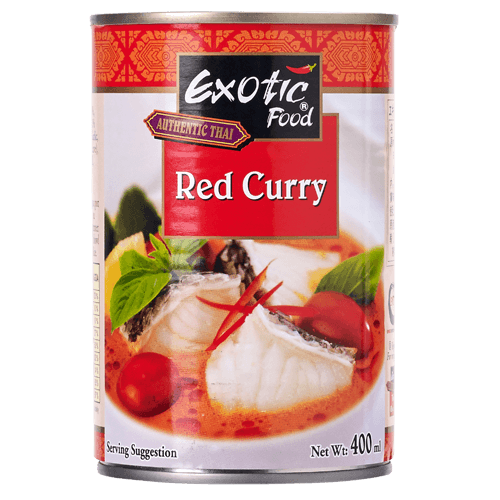Exotic Food Red Curry Sauce