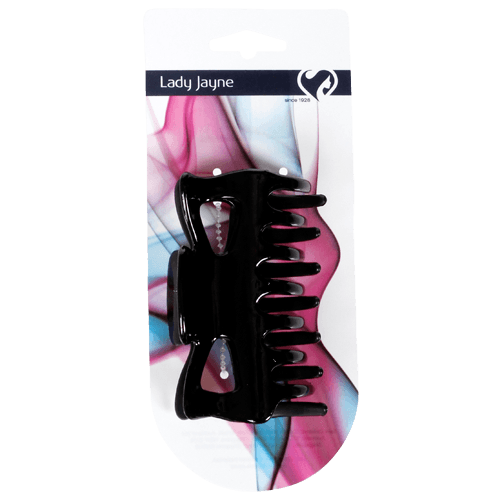 Lady Jayne Large Claw Hair Grip Black