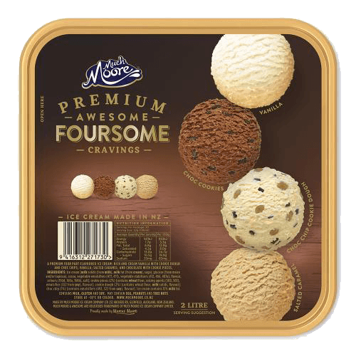 Much Moore Premium Awesome Foursome Cravings Ice Cream