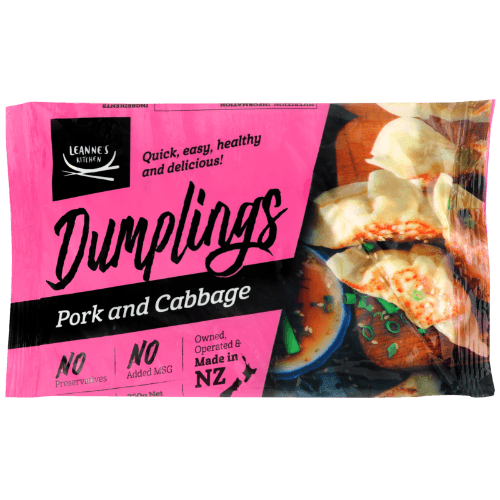 Leanne's Kitchen Pork and Cabbage Dumplings