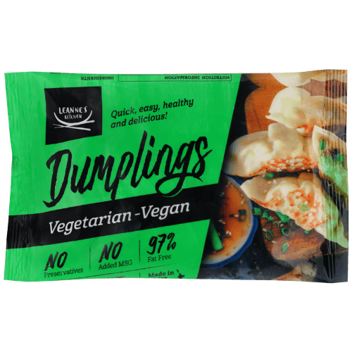 Leanne's Kitchen Vegetarian Dumplings