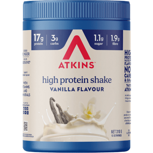 Atkins Vanilla Flavour High Protein Shake Mix
