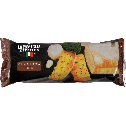 La Famiglia Ciabatta Garlic Loaf