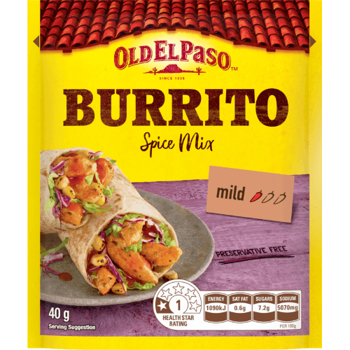 Old El Paso Burrito Spice Mix