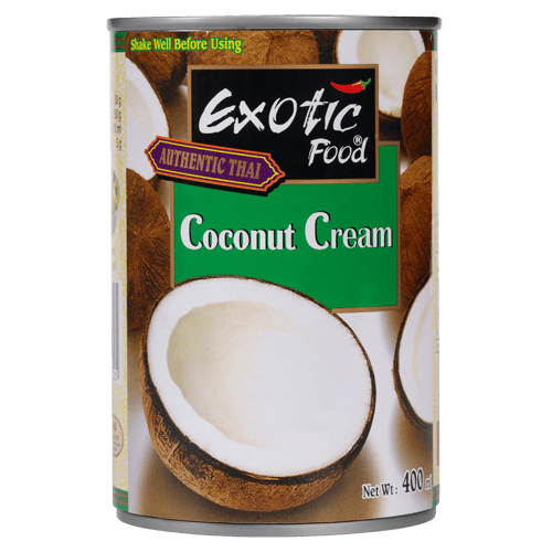 Exotic Food Authentic Thai Coconut Cream