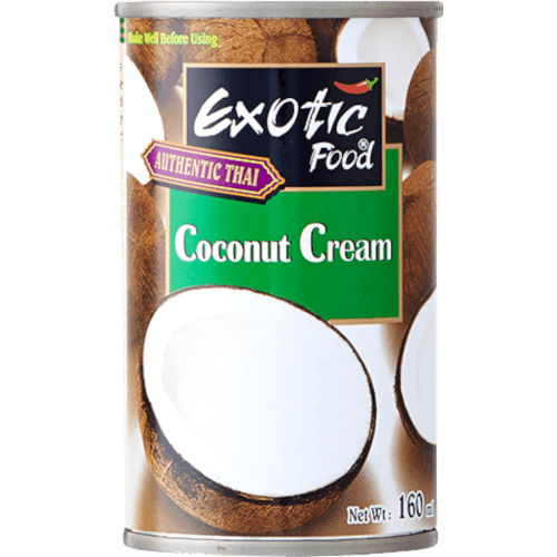 Exotic Food Authentic Thai Coconut Cream