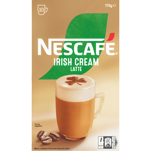 Nescafe Irish Cream Latte Coffee Sachets