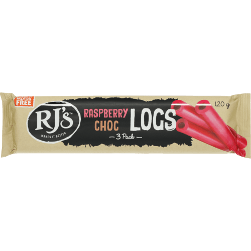 RJ's Raspberry Choc Logs