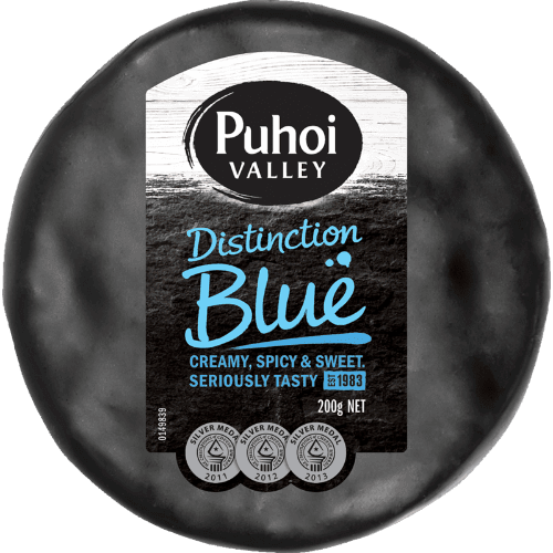 Puhoi Valley Distinction Blue Cheese 200 g