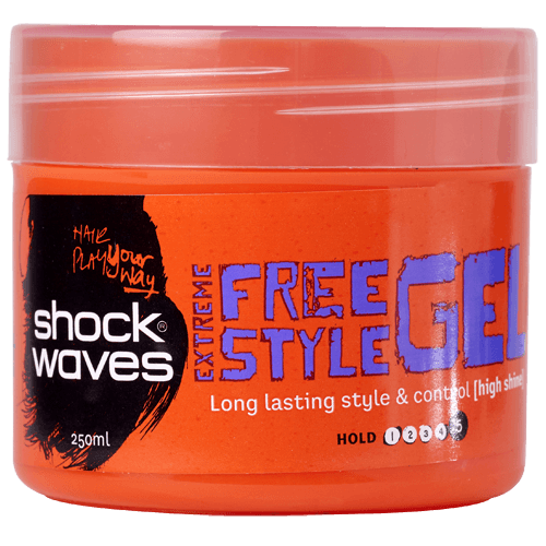 Shockwaves Extreme Free Style Hair Gel High Shine