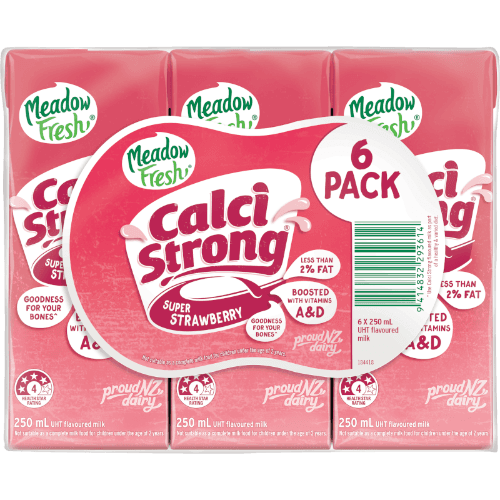 Meadow Fresh Calci Strong Super Strawberry Flavoured Milk