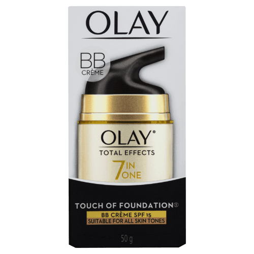 Olay Total Effects 7 In One Touch Of Foundation Moisturiser SPF15 Day Cream