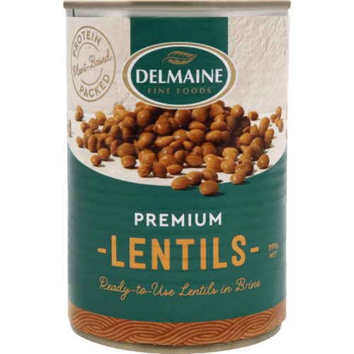 Delmaine Premium Lentils In Brine