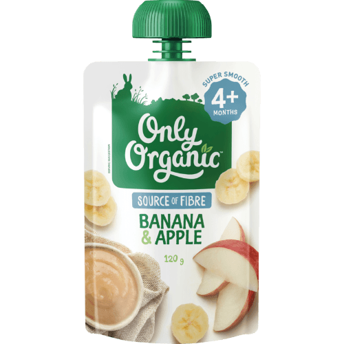 Only Organic Banana & Apple 4+ Months