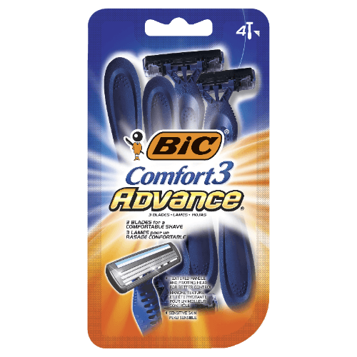Bic Comfort 3 Advance Disposable Razors