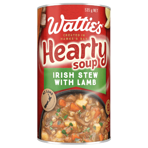 Wattie's Irish Stew With Lamb Hearty Soup