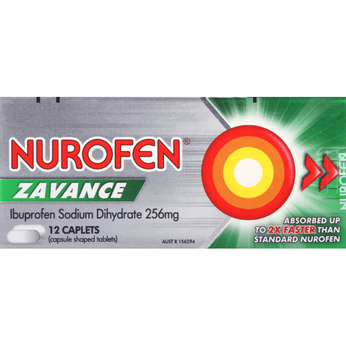 Nurofen Zavance Fast Pain Relief Caplets