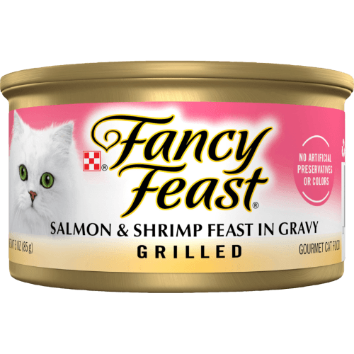Purina Fancy Feast Grilled Salmon & Shrimp Feast In Gravy Adult Wet Cat Food