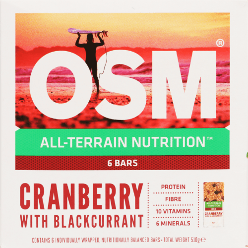 One Square Meal All-Terrain Nutrition Cranberry With Blackcurrant Bars