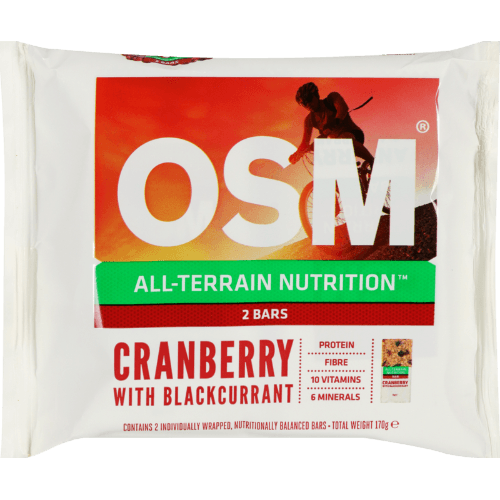 One Square Meal Cranberry With Blackcurrant Bars