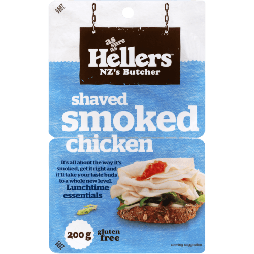 Hellers Shaved Smoked Chicken