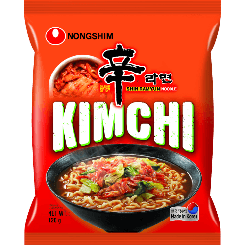 Nongshim Shin Kimchi Ramyun Noodles