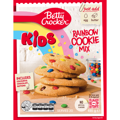 Betty Crocker Kids Rainbow Cookie Mix