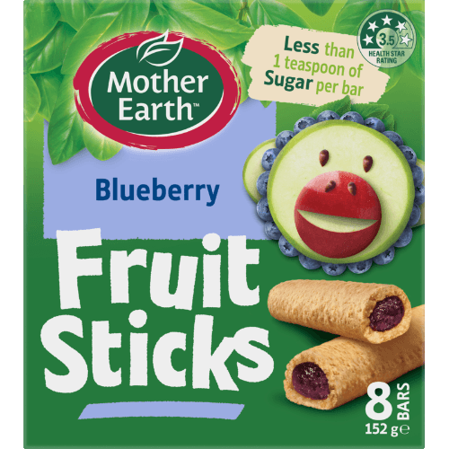 Mother Earth Blueberry Fruit Sticks