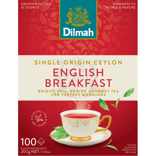 Dilmah English Breakfast Biodegradable Tea Bags