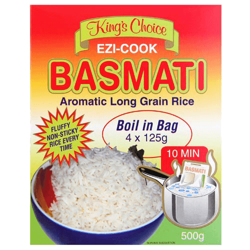 King's Choice Ezi-Cook Basmati Aromatic Long Grain Rice