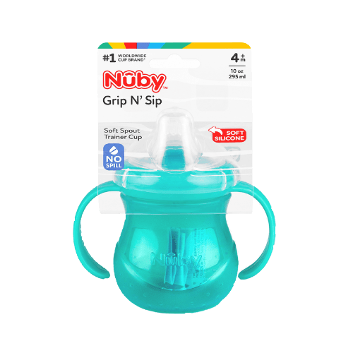Nuby No Spill Grip N' Sip Cup 4+ Months
