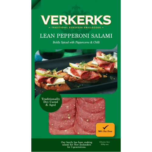 Verkerks Lean Pepperoni Salami