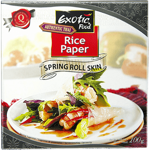 Exotic Food Rice Paper