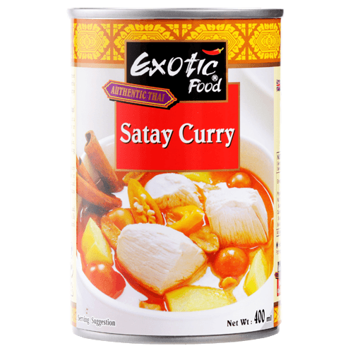 Exotic Food Satay Curry