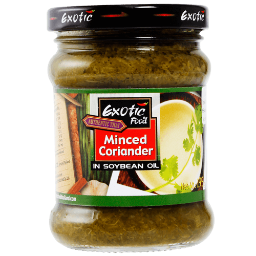 Exotic Food Minced Coriander In Soybean Oil