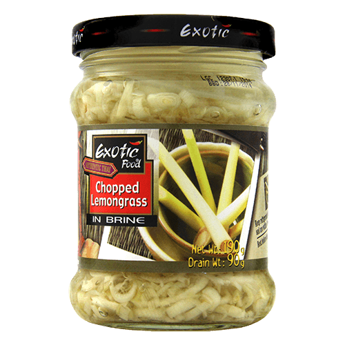 Exotic Food Authentic Thai Chopped Lemongrass In Brine